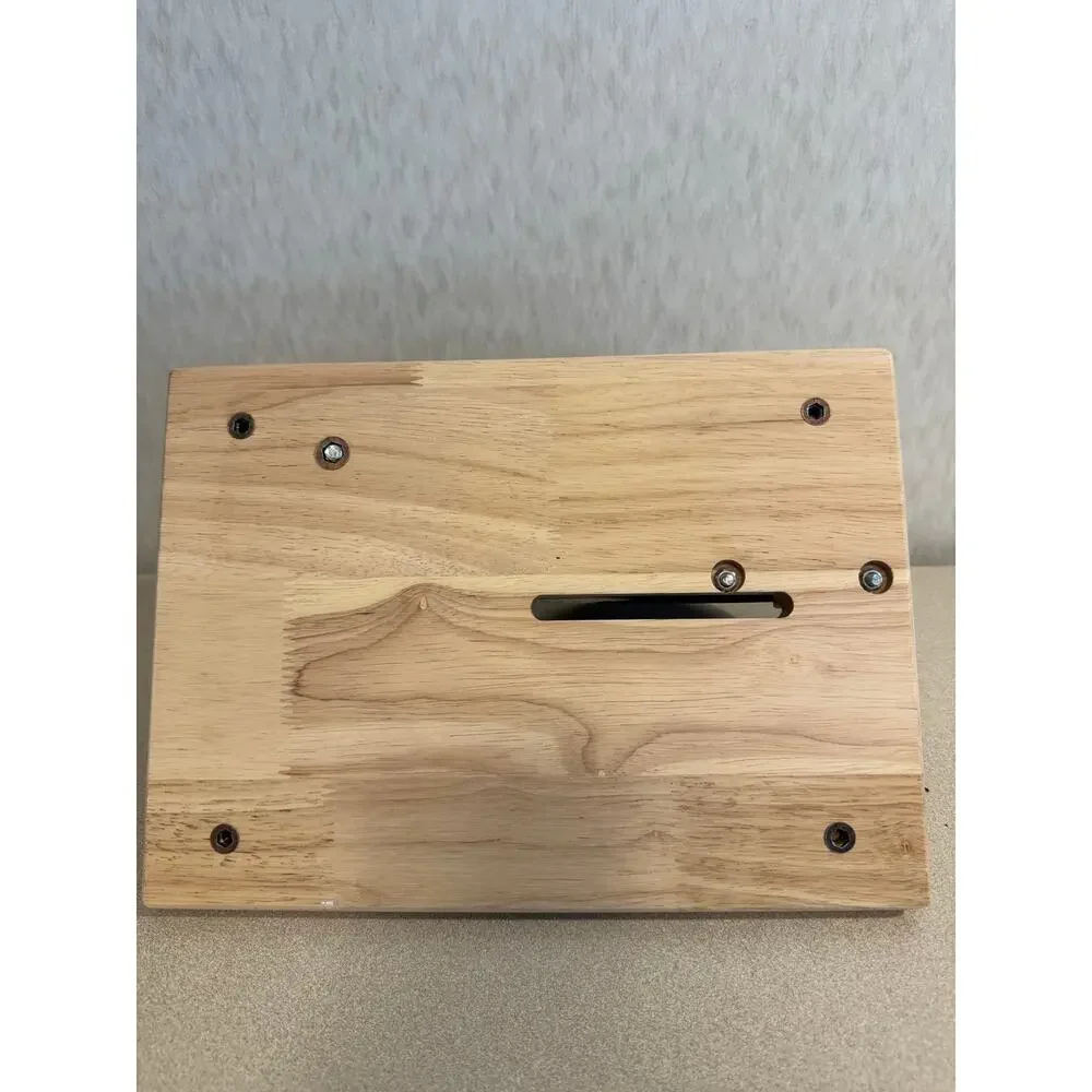 Adjustable Wood Bread Slicer Manual Cutter Guide Crumb Tray Homemade Bread Loaf